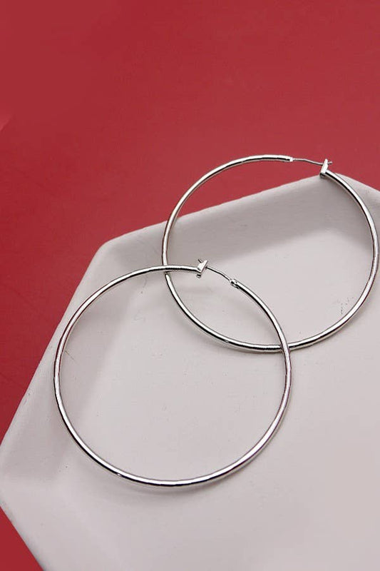 Simple Hoop Earrings