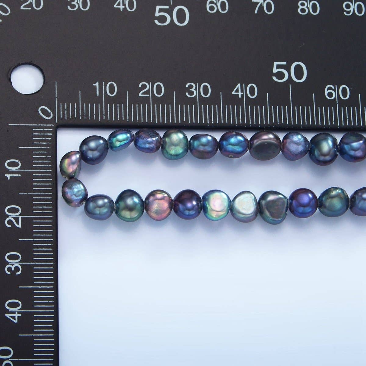 Blue Freshwater Pearl Necklace