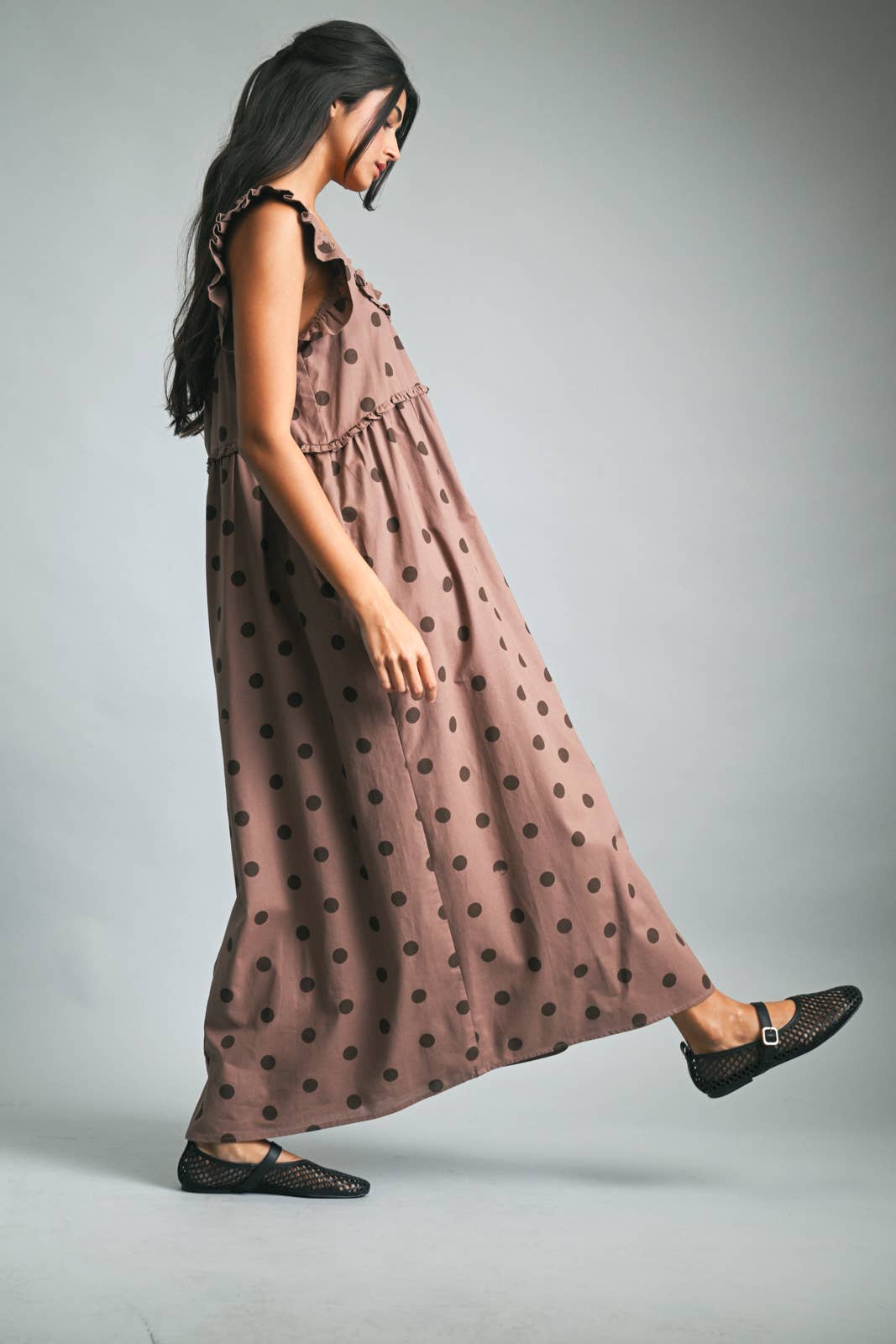 Caroline Polka Dot Dress