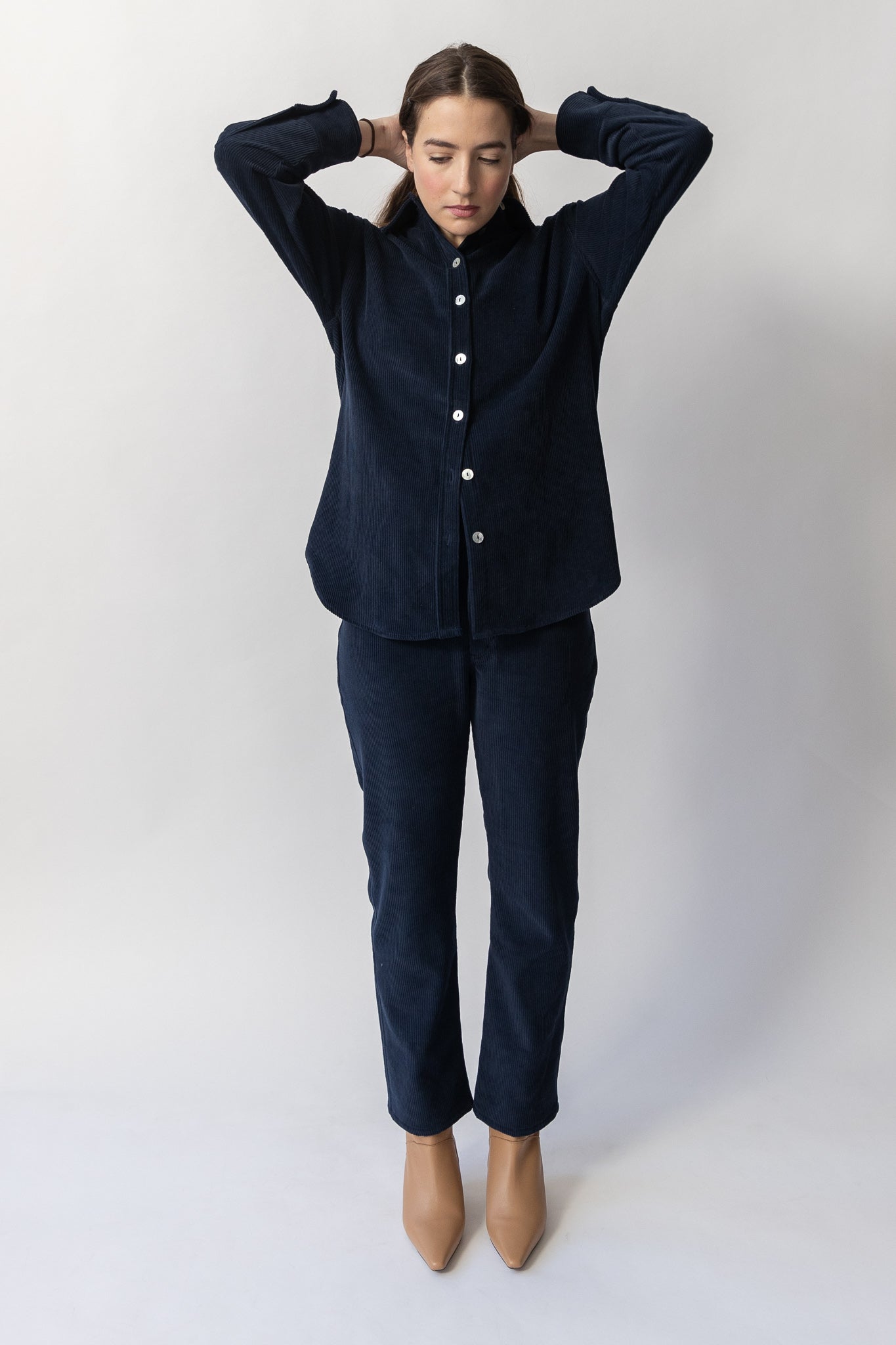 Camille Shirt | Navy