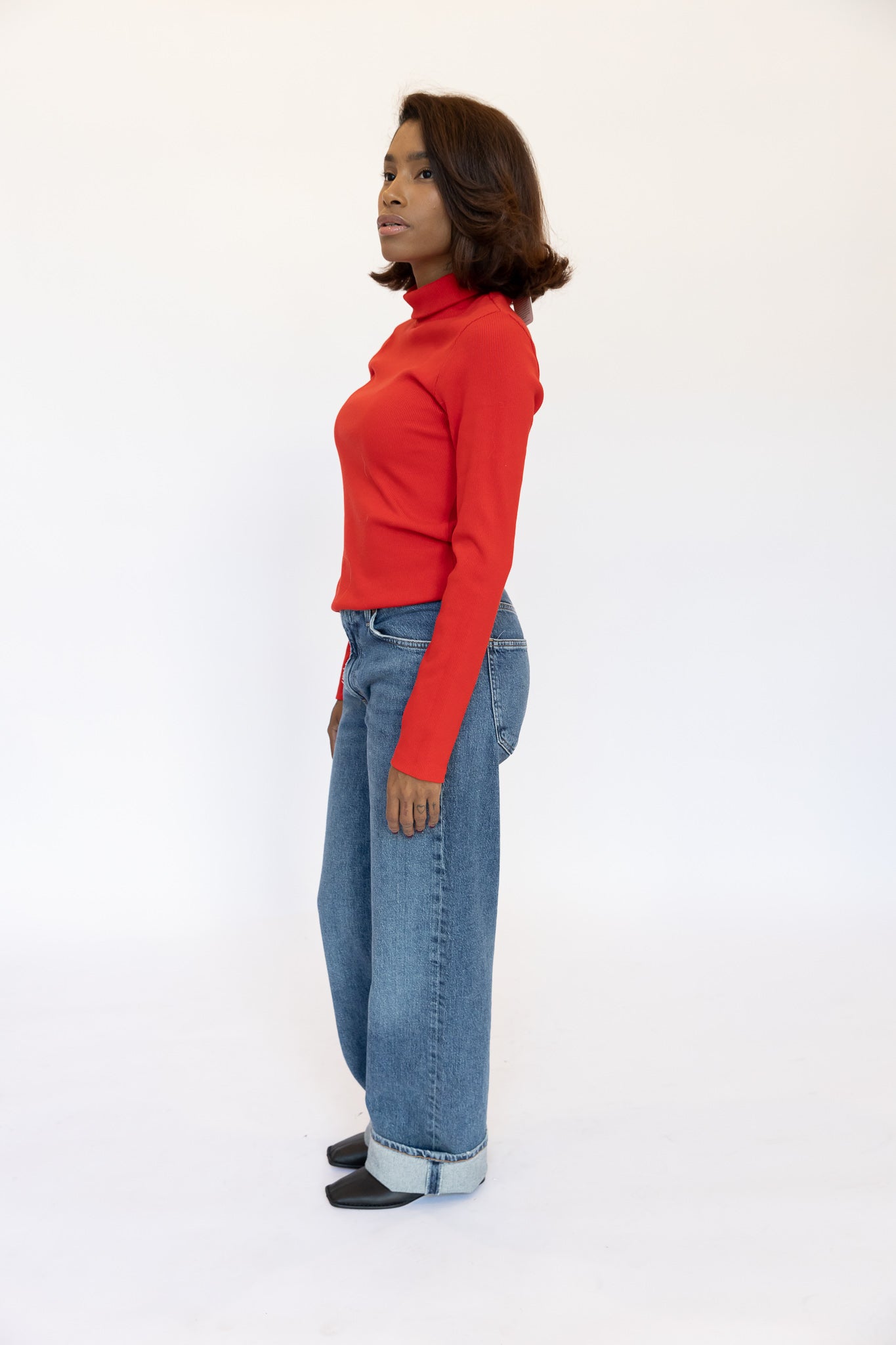 Donni Rib Turtleneck | Multiple Colors
