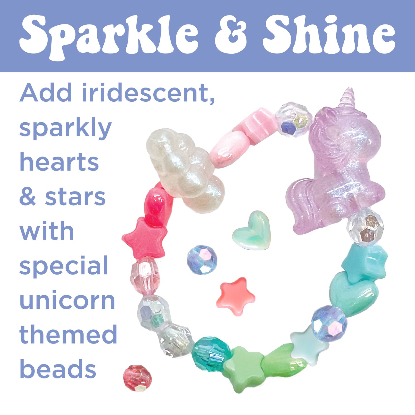 Unicorn Bead Jewelry: DIY Bracelet Craft Kit