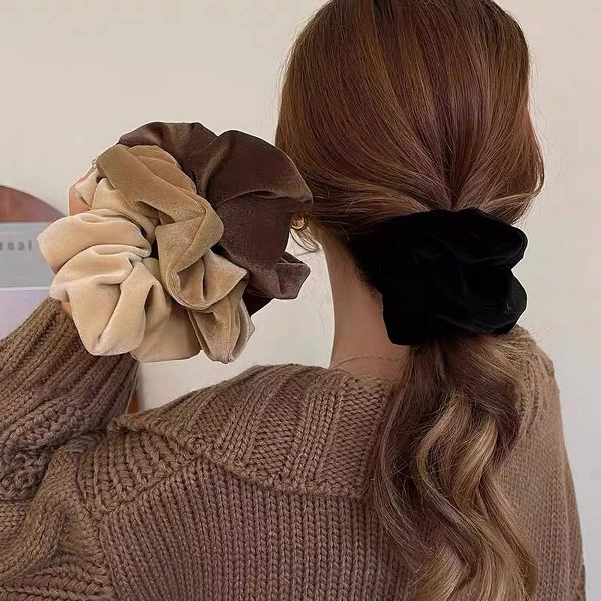 Velvet Hair Scrunchie
