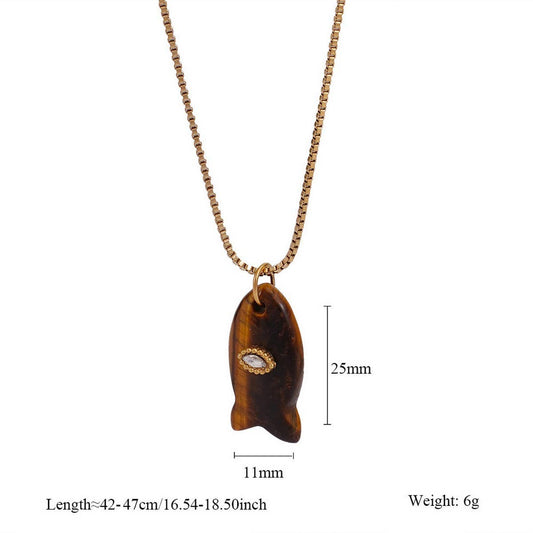 Fish Pendant Necklace