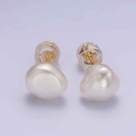 Pearl Stud Earrings