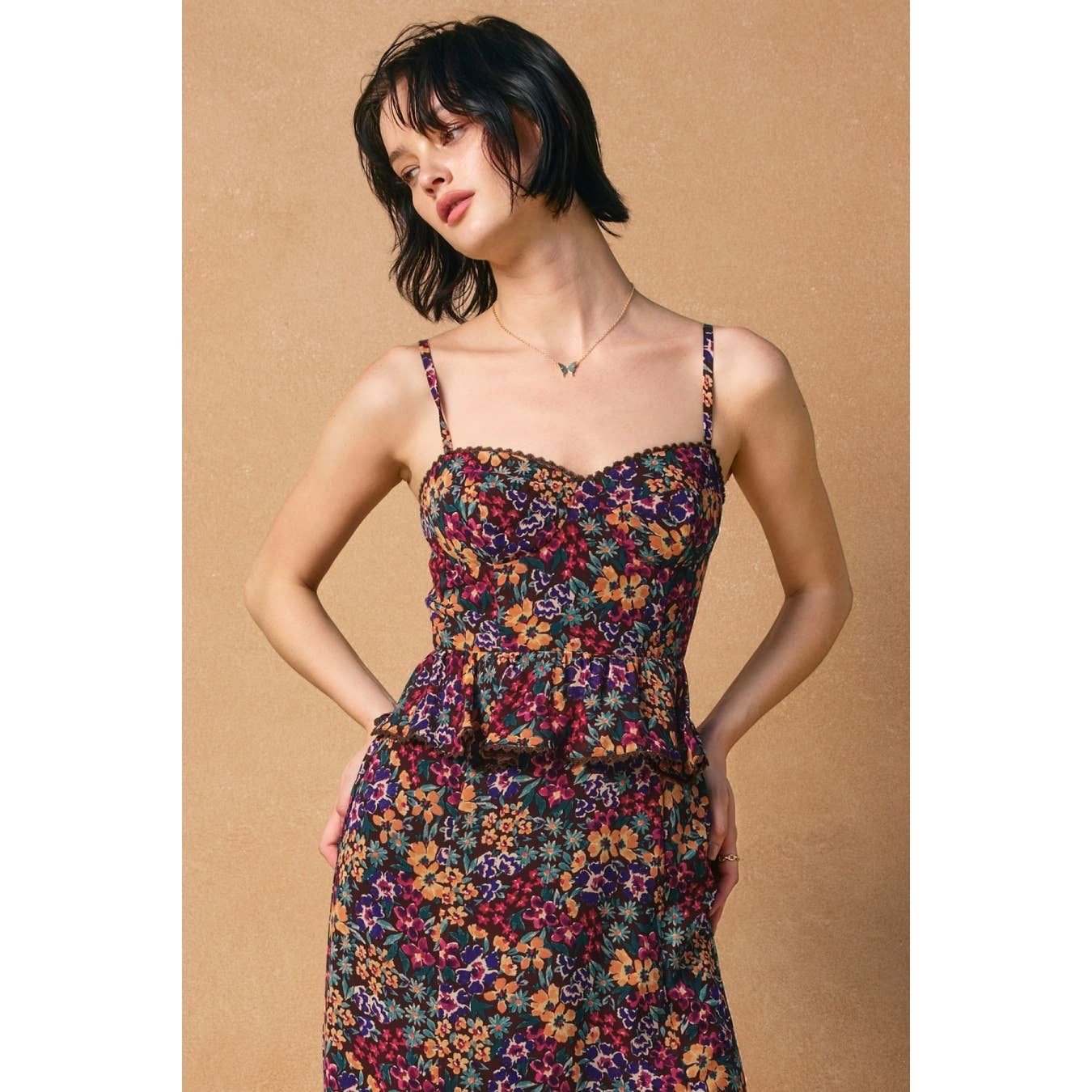 Bloom Pop Ruffled Dress