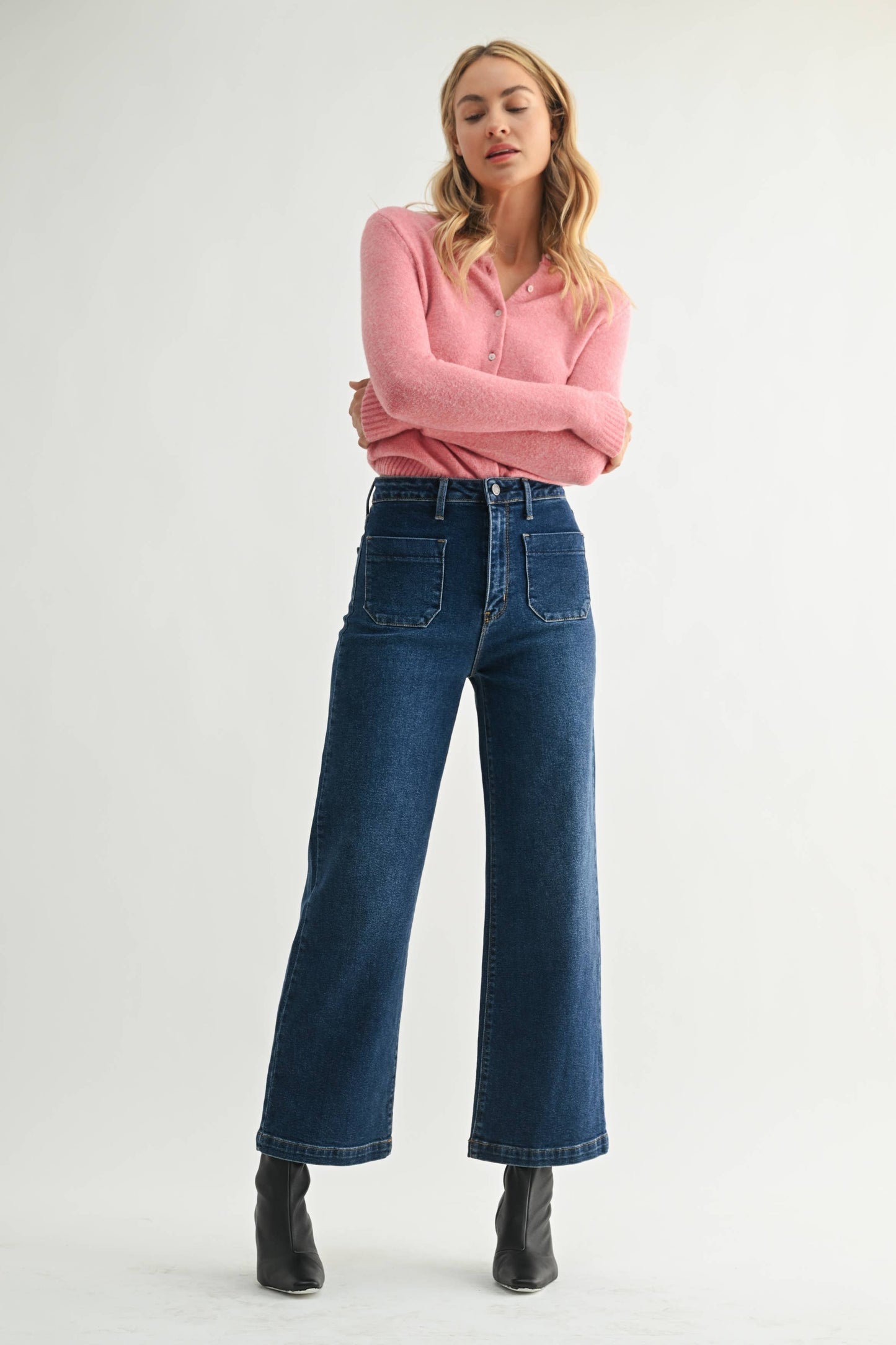 Wide Leg Sailor Jeans