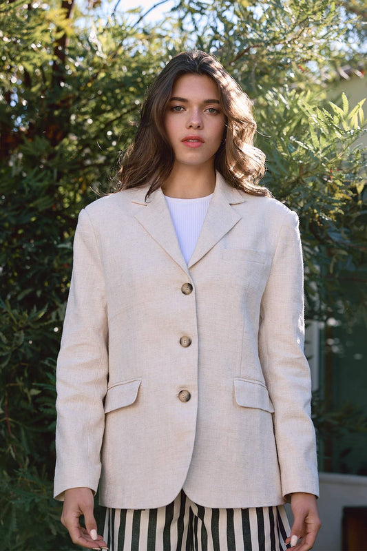 Jamie Linen Blazer