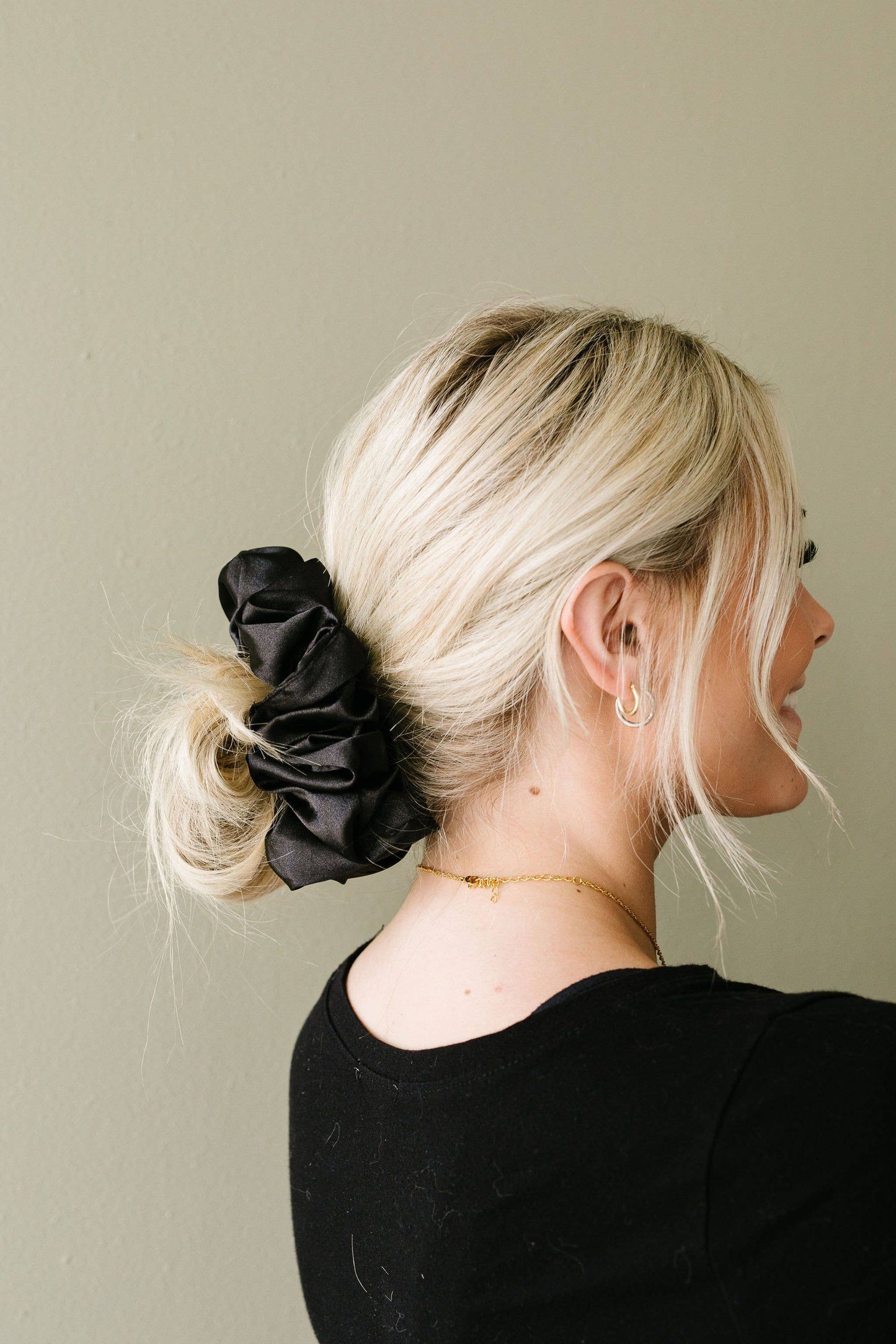 Jumbo Satin Scrunchie