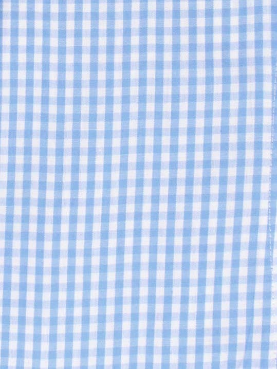 Cornflower Blue Gingham Shirt