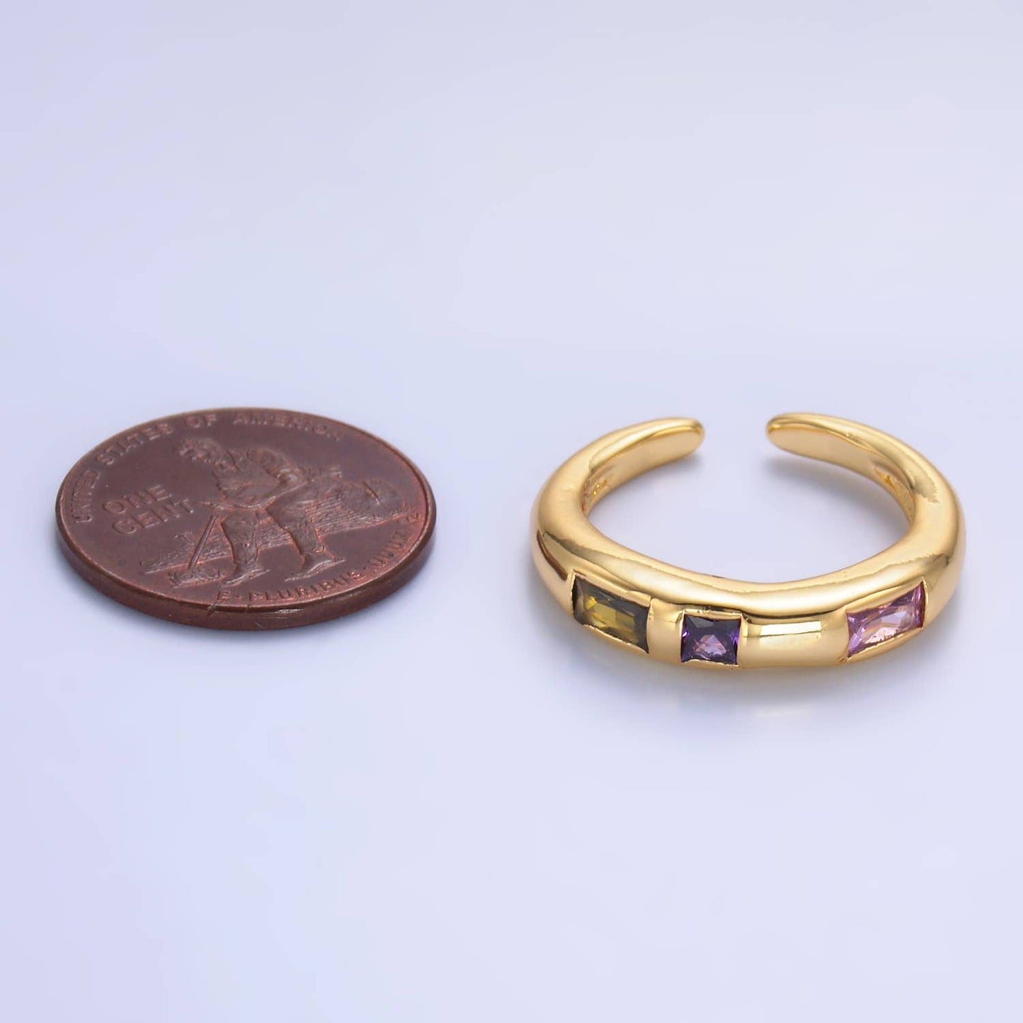 Molten Ring with Gems