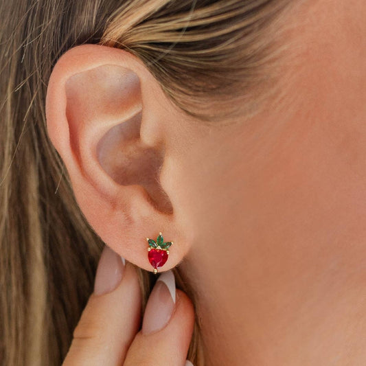 Strawberry Studs