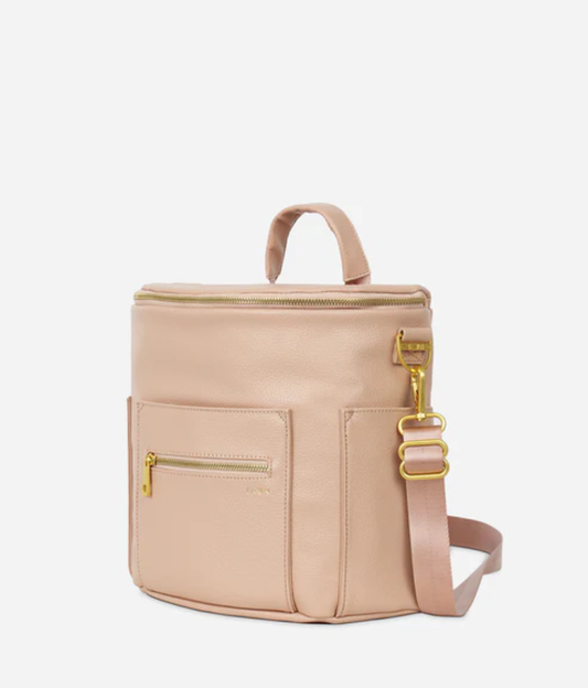 The Mini - Faux Leather Diaper Bag