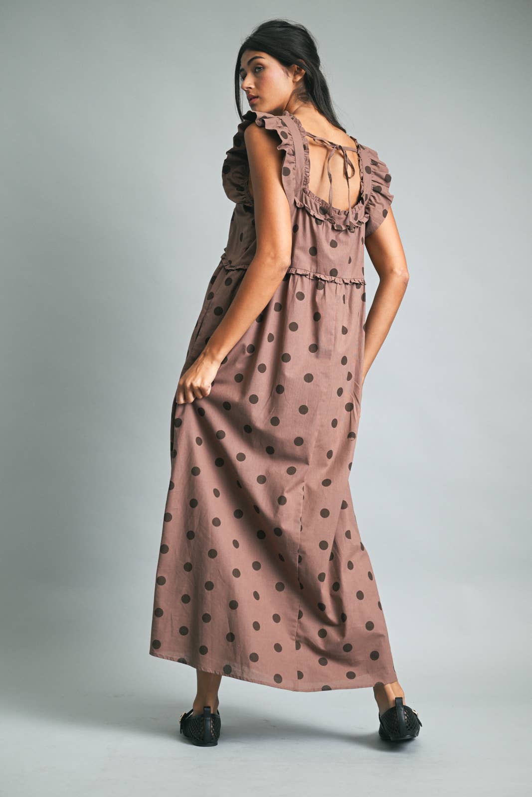 Caroline Polka Dot Dress