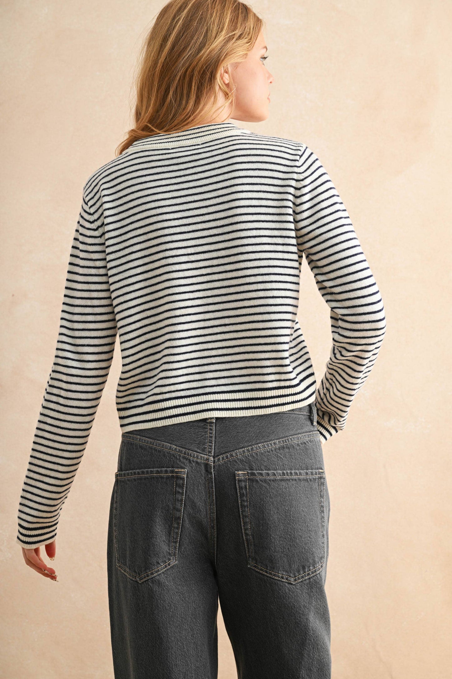 Stripe Sweater Top | Multiple Colors