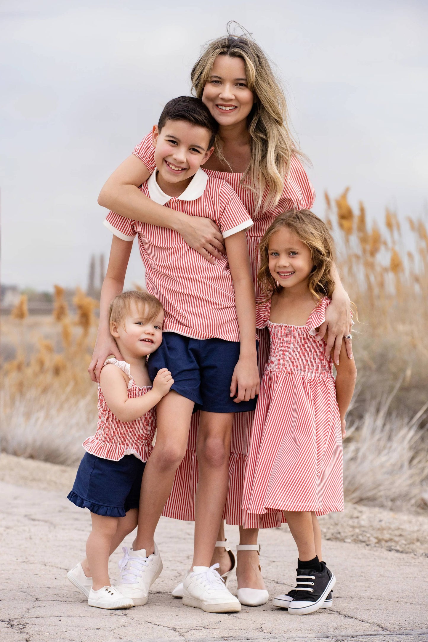Smocked Top + Ruffle Short