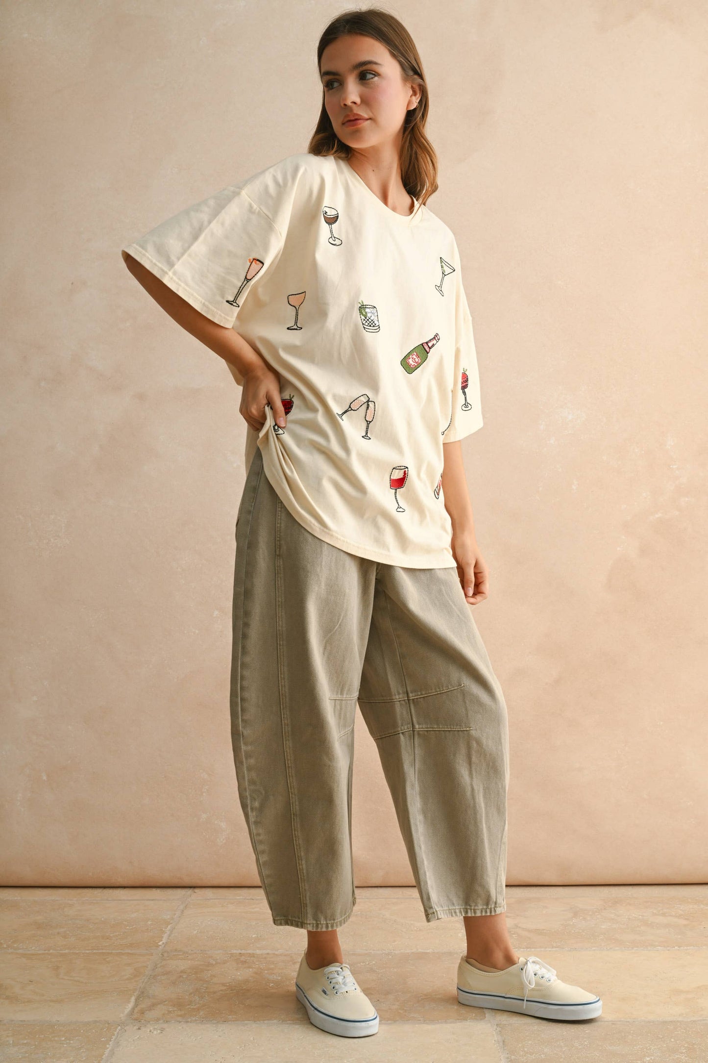Callie Embroidered T-Shirt