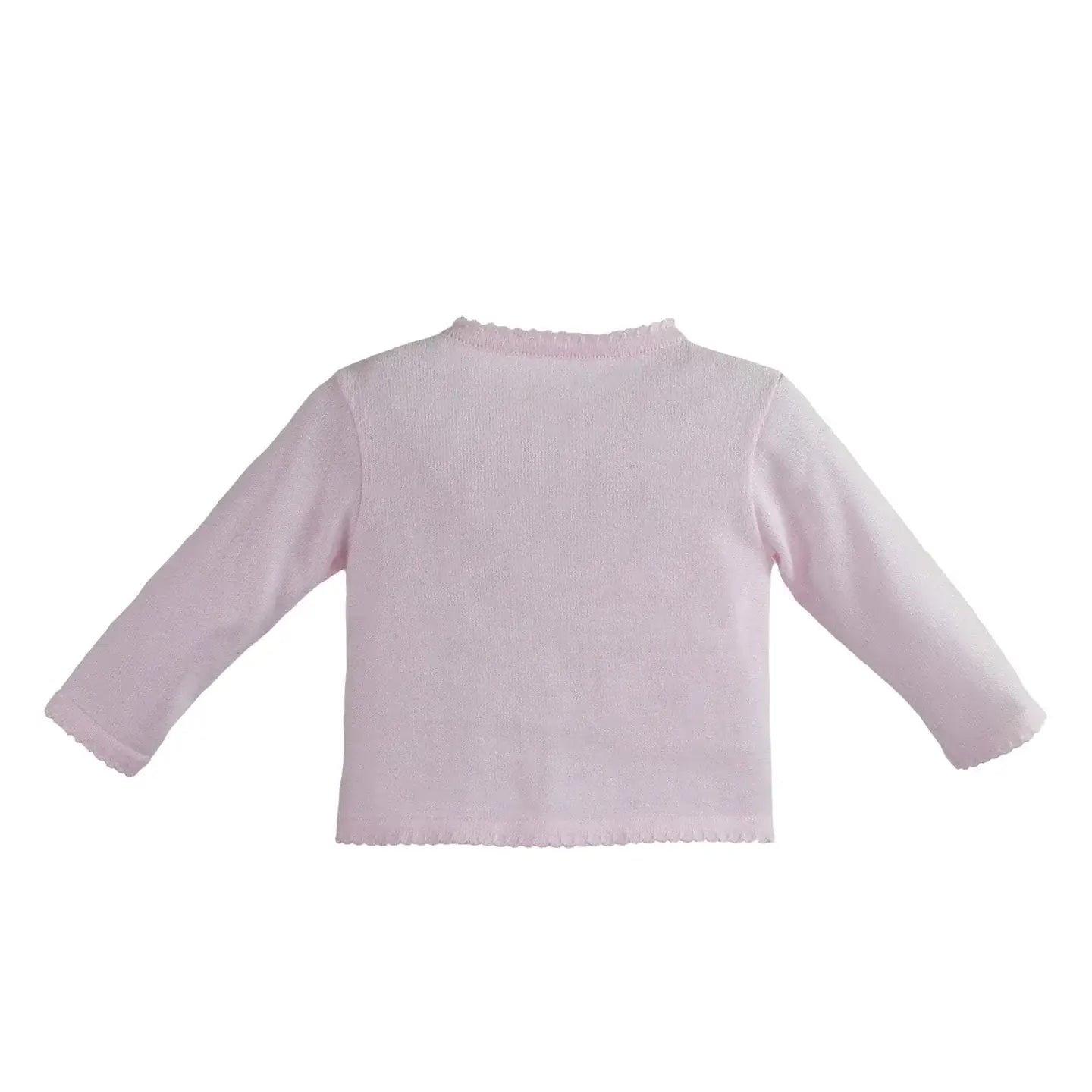 Scalloped Cardigan Sweater