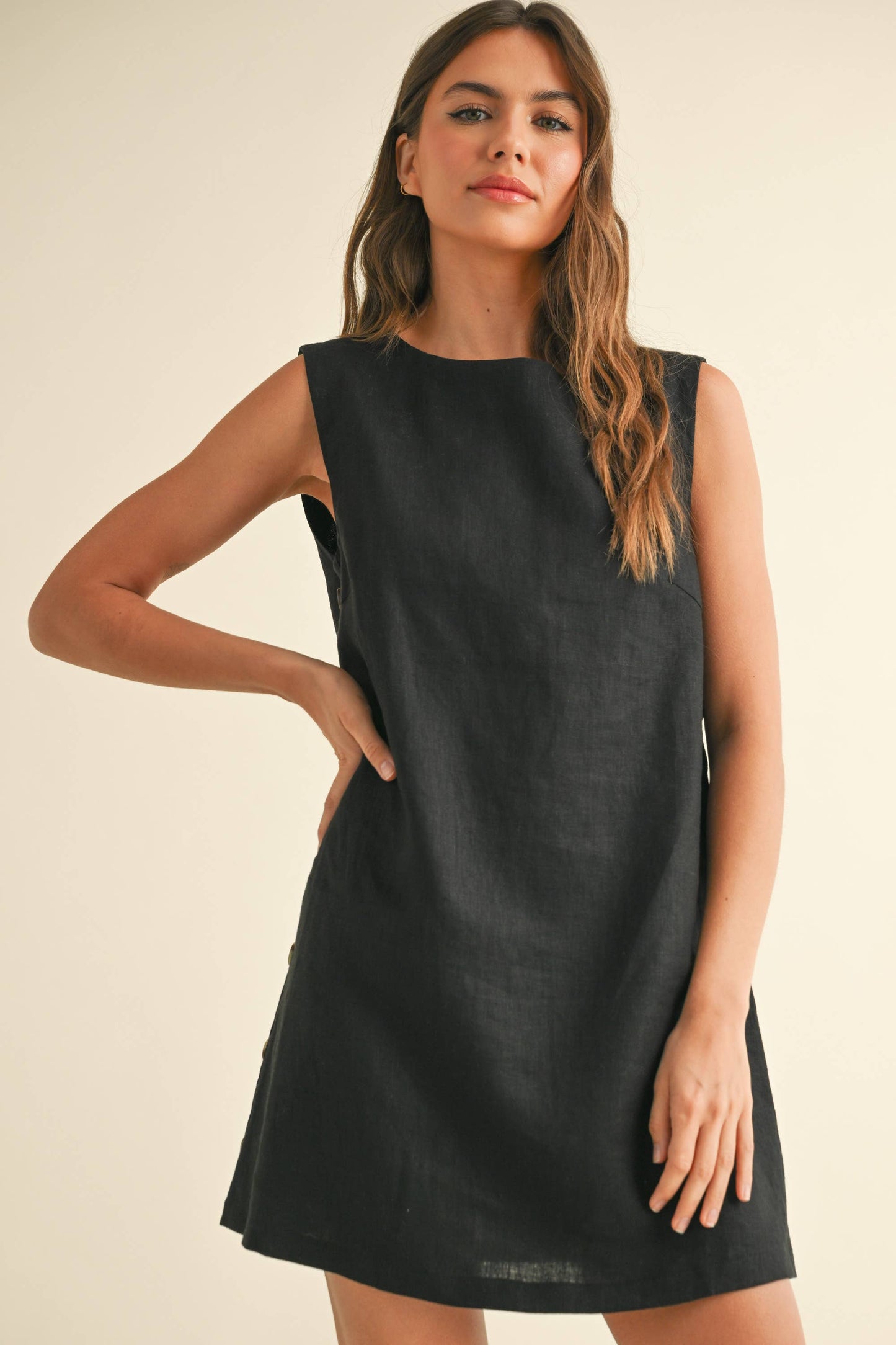 Mia Linen Dress