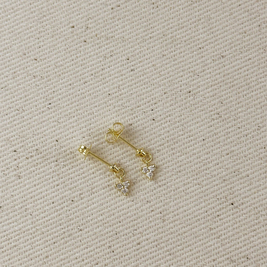 Flower Drop Earrings