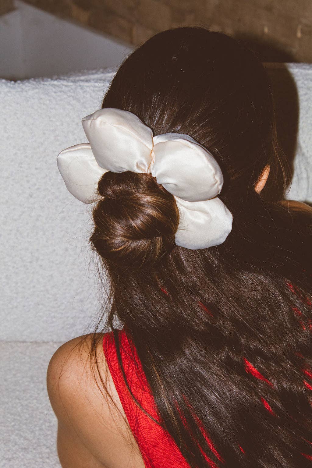 SnowBall Scrunchie