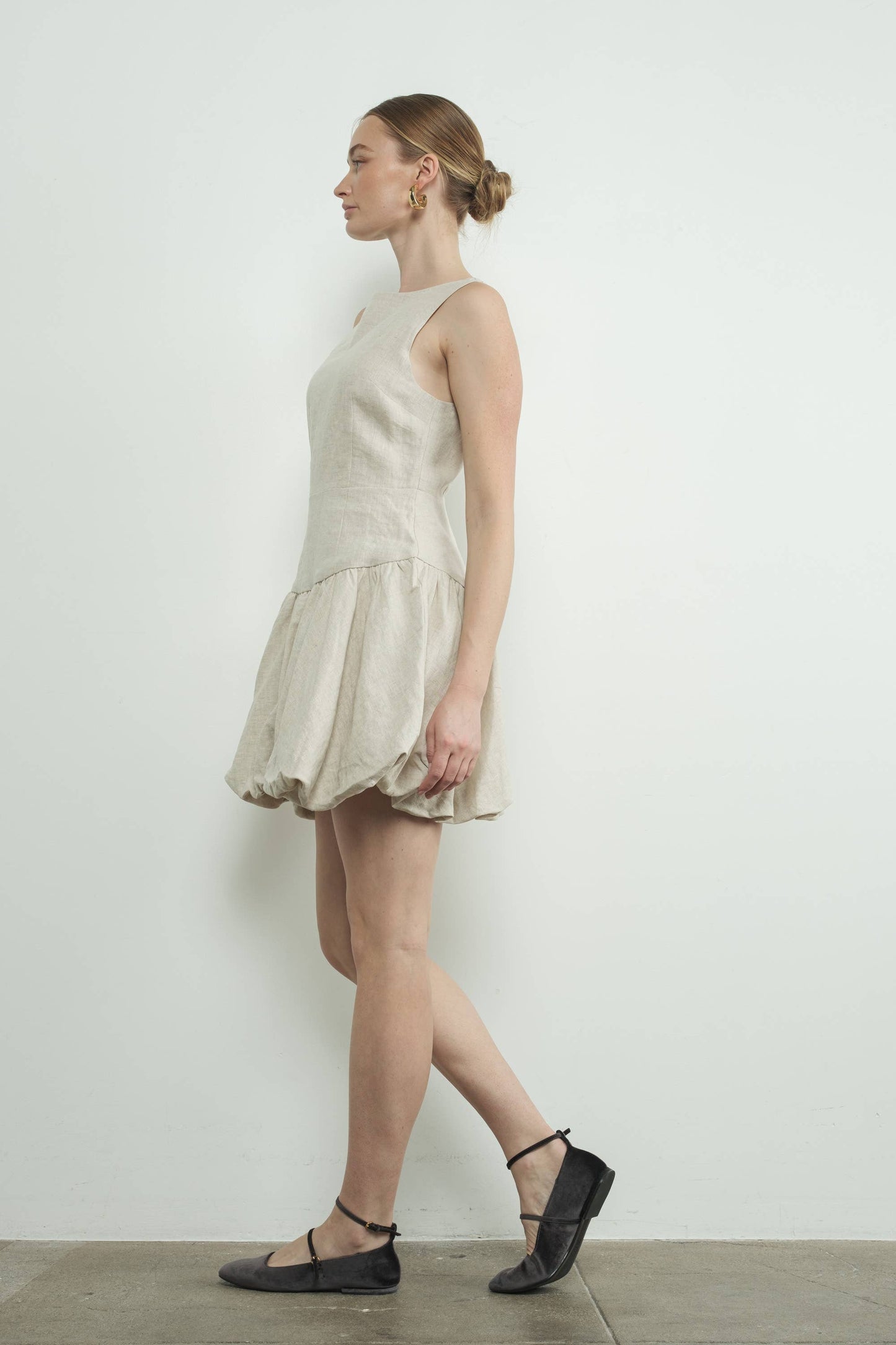 Linen Bubble Dress
