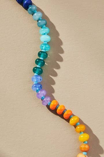 Agate Beaded Necklace