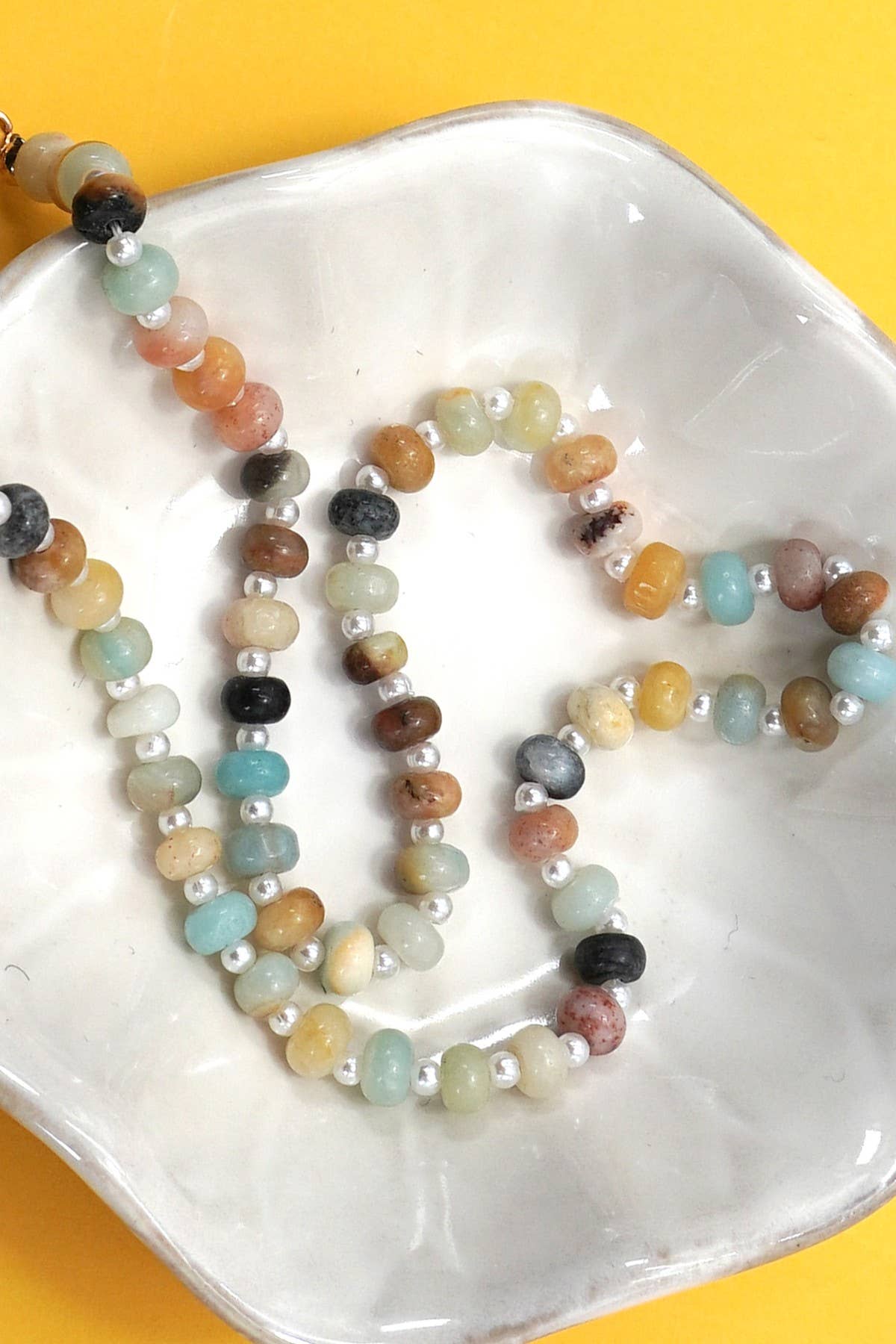 Clasp Beaded Necklace