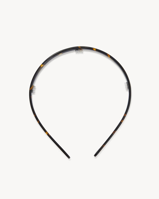 Ultralight Thin Headband in Dark Tortoise