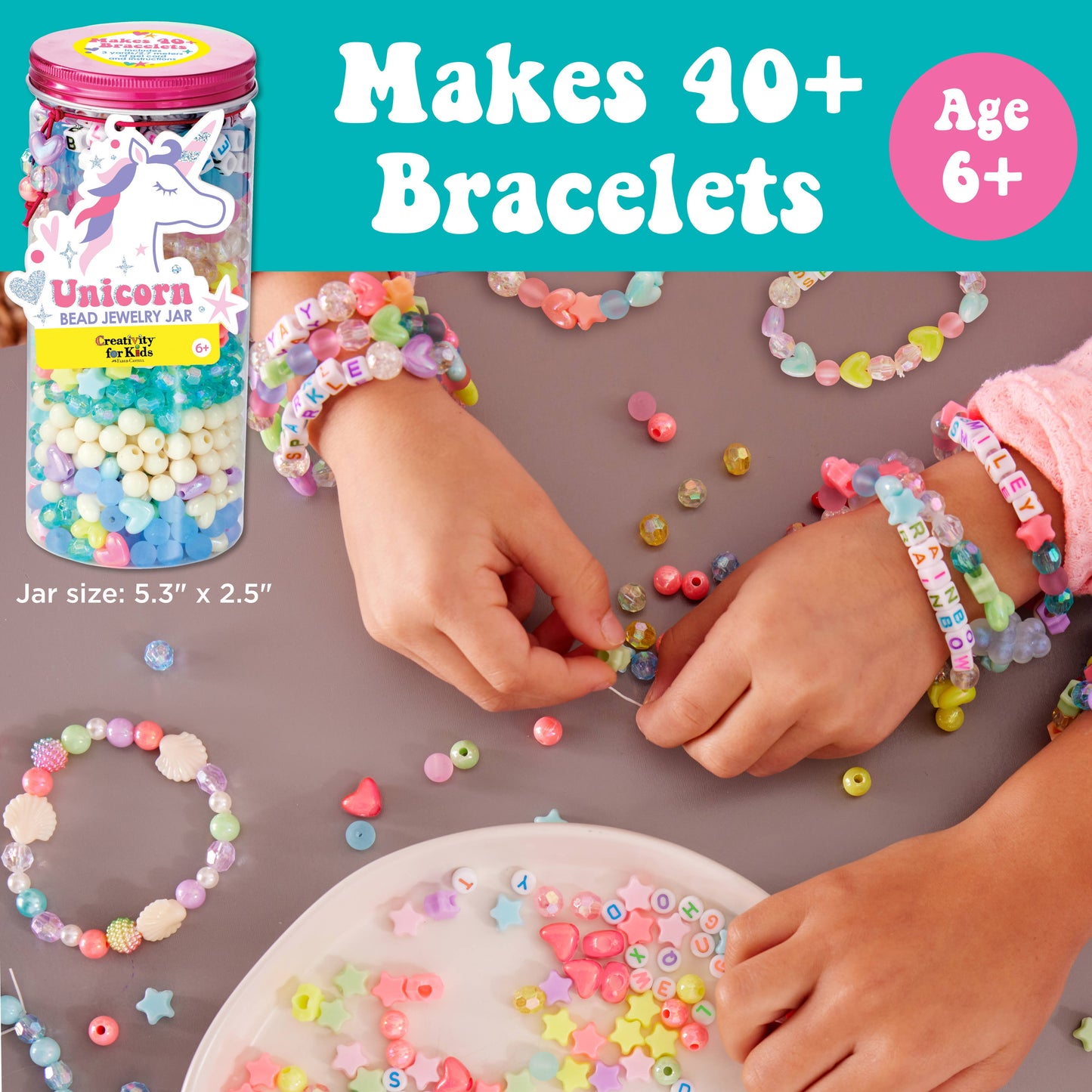 Unicorn Bead Jewelry: DIY Bracelet Craft Kit