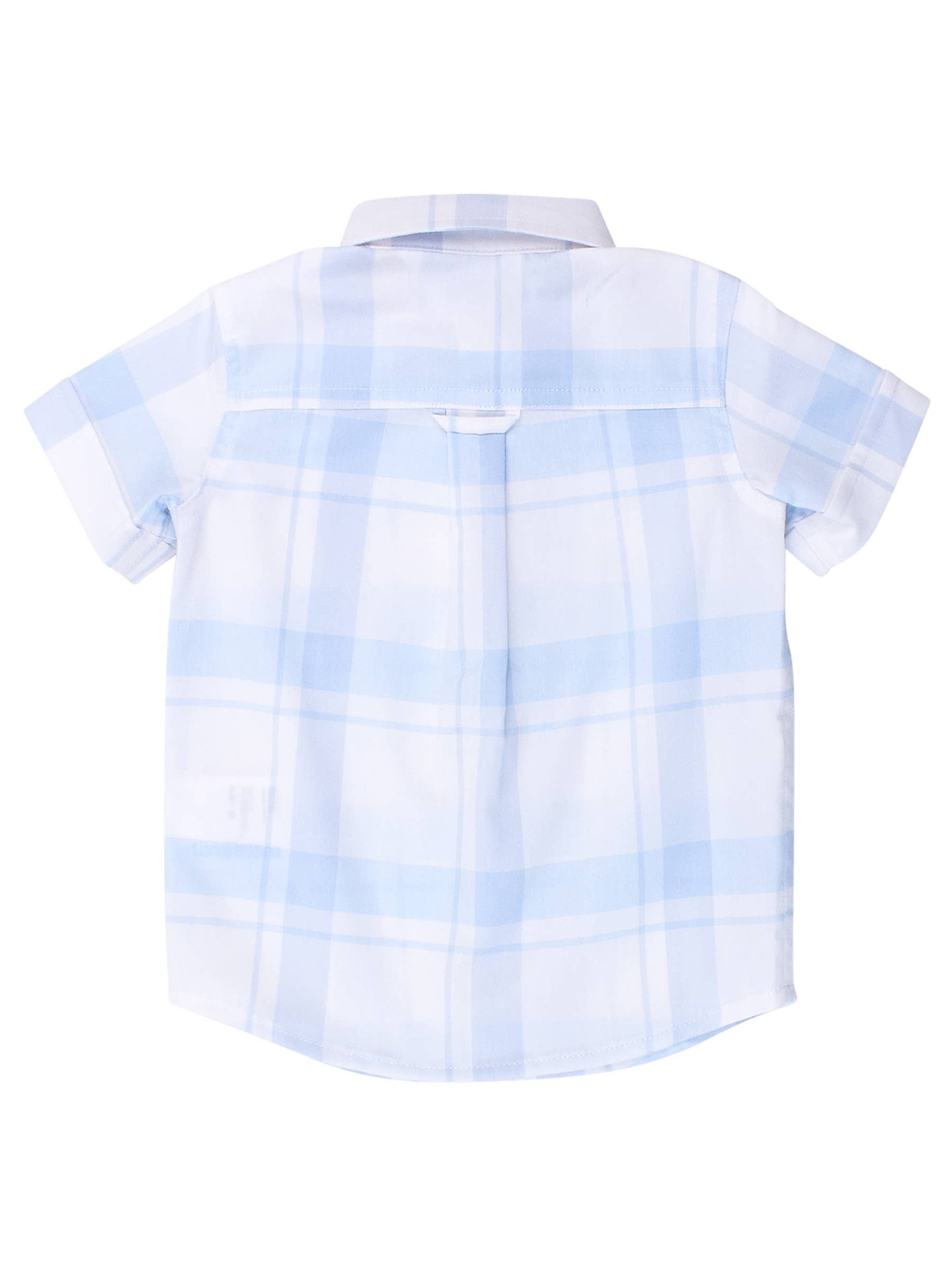 Windowpane Button Down Shirt