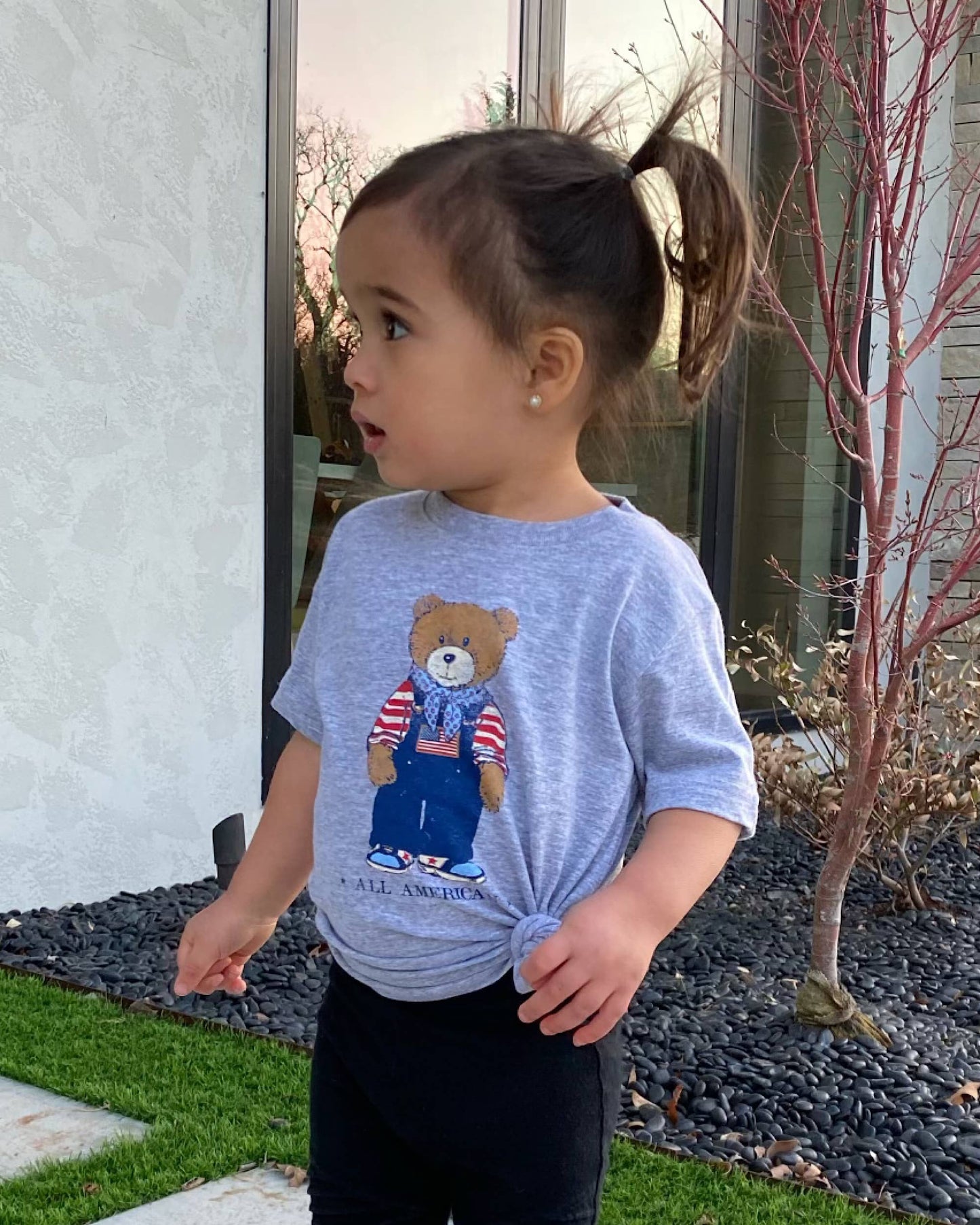 All American Bear Tee