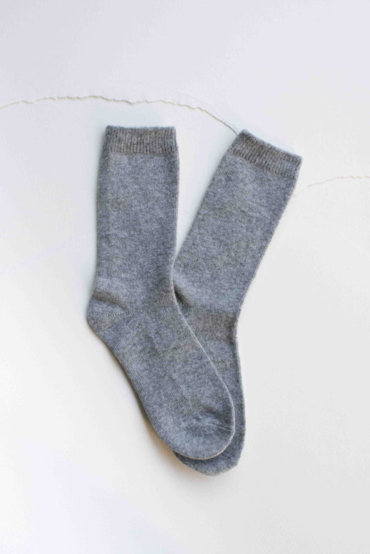 Wool Cashmere Blend Socks