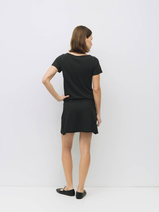 Knit Heather Skater Skirt