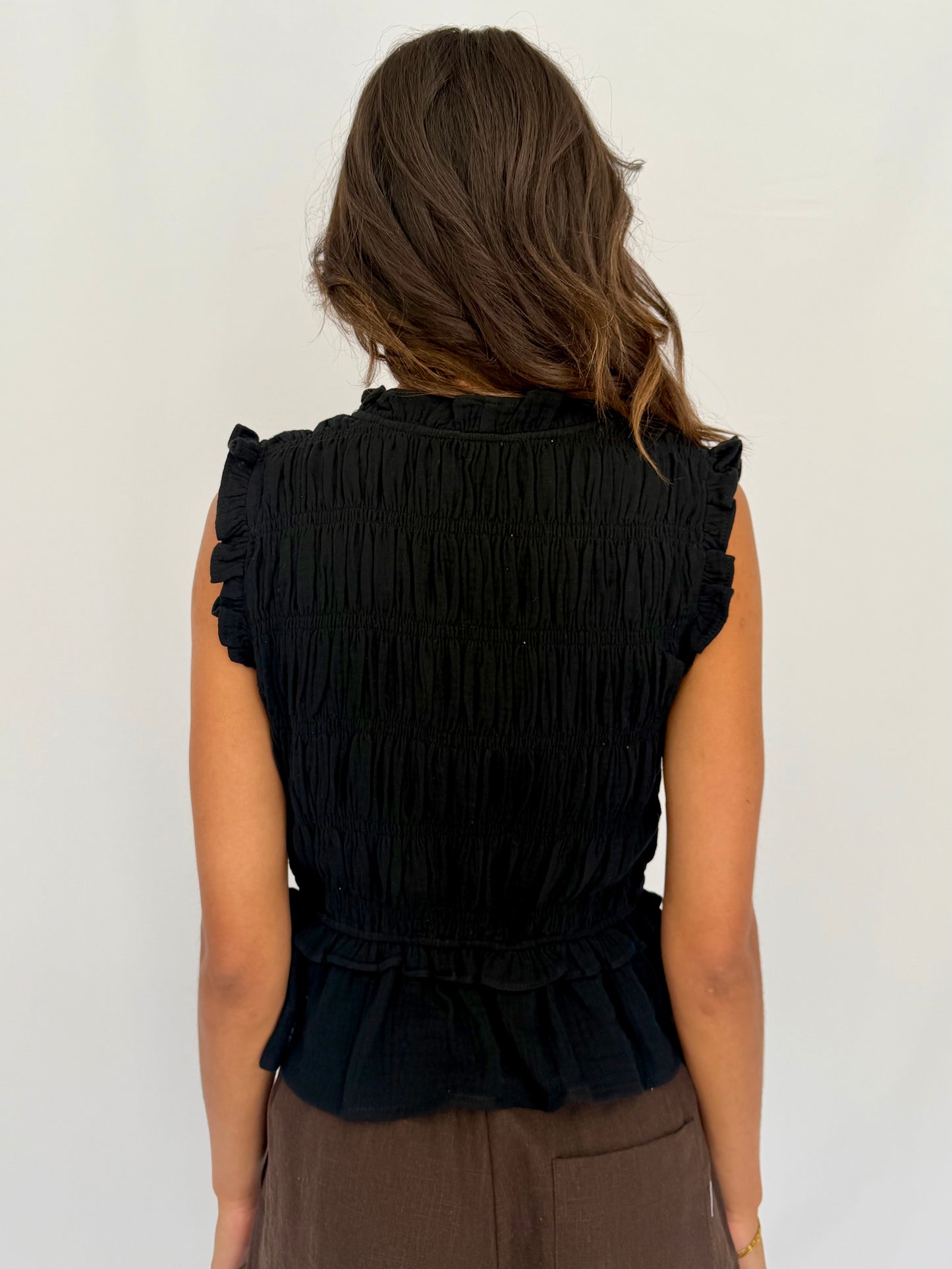 Claire Ruffle Top