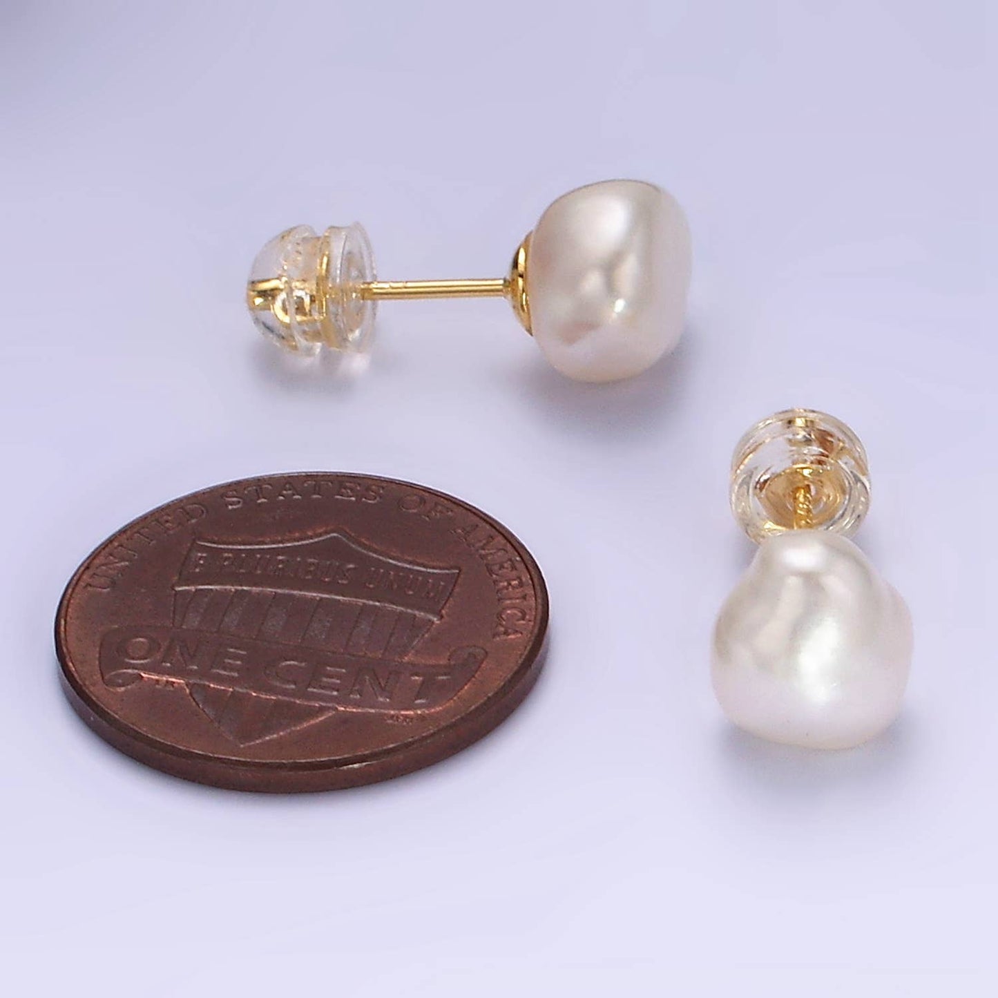 Pearl Stud Earrings