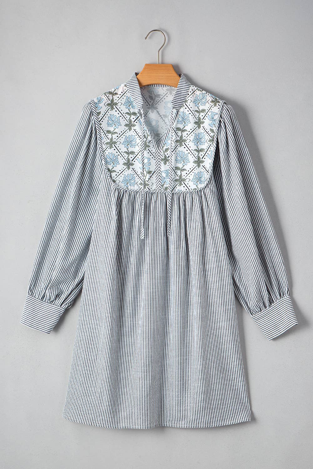 Hydrangea Collar Dress