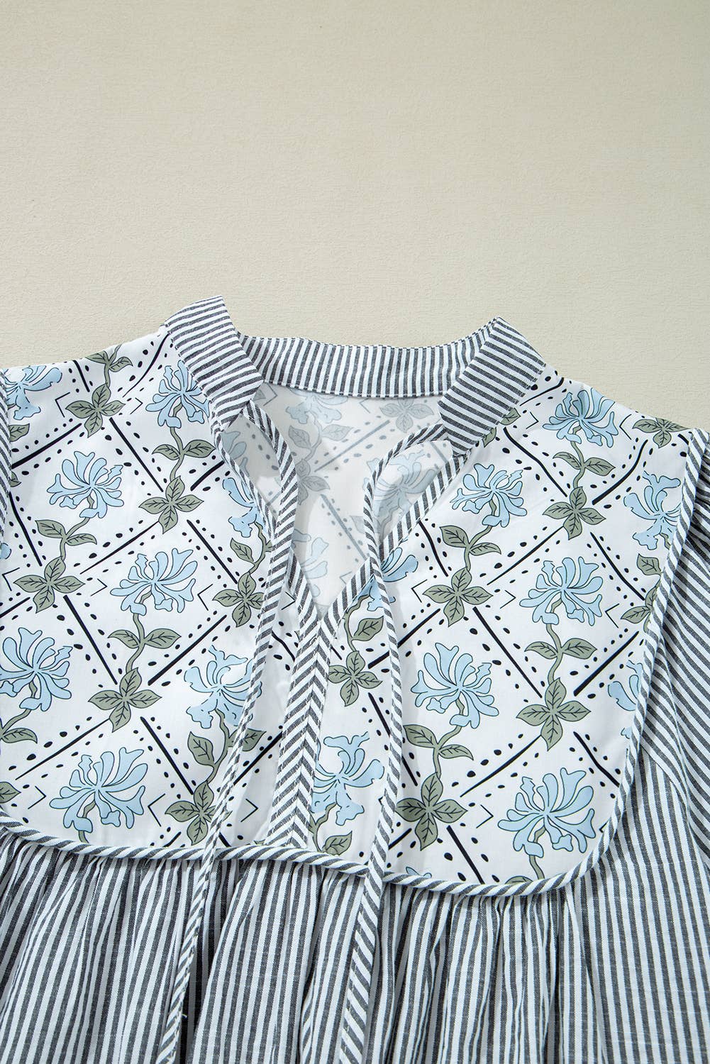 Hydrangea Collar Dress