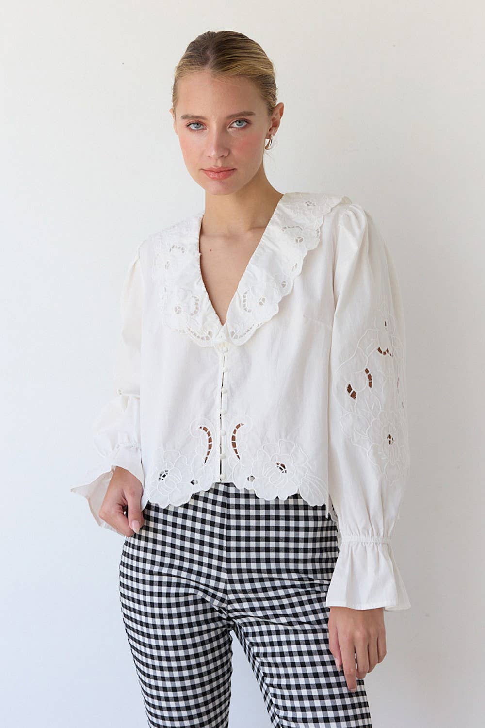 Madelyn Embroidered Top