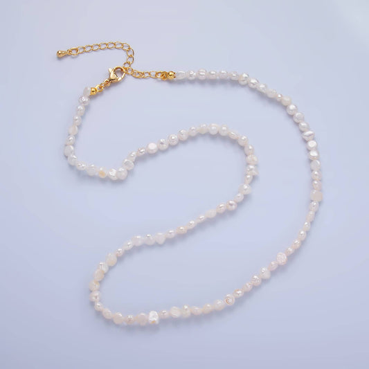 White Freshwater Pearl Necklace