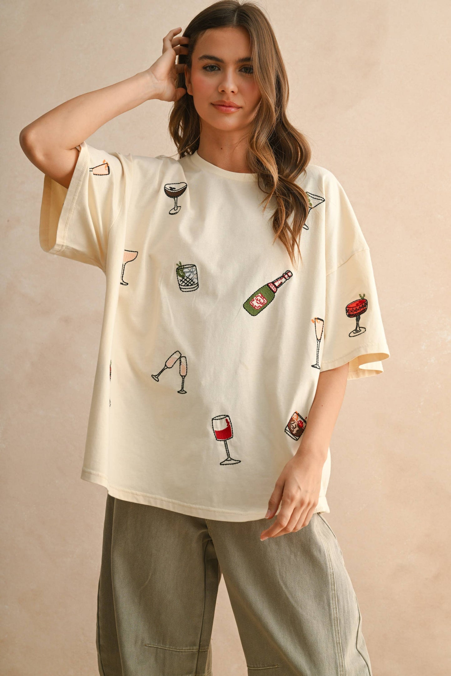 Callie Embroidered T-Shirt