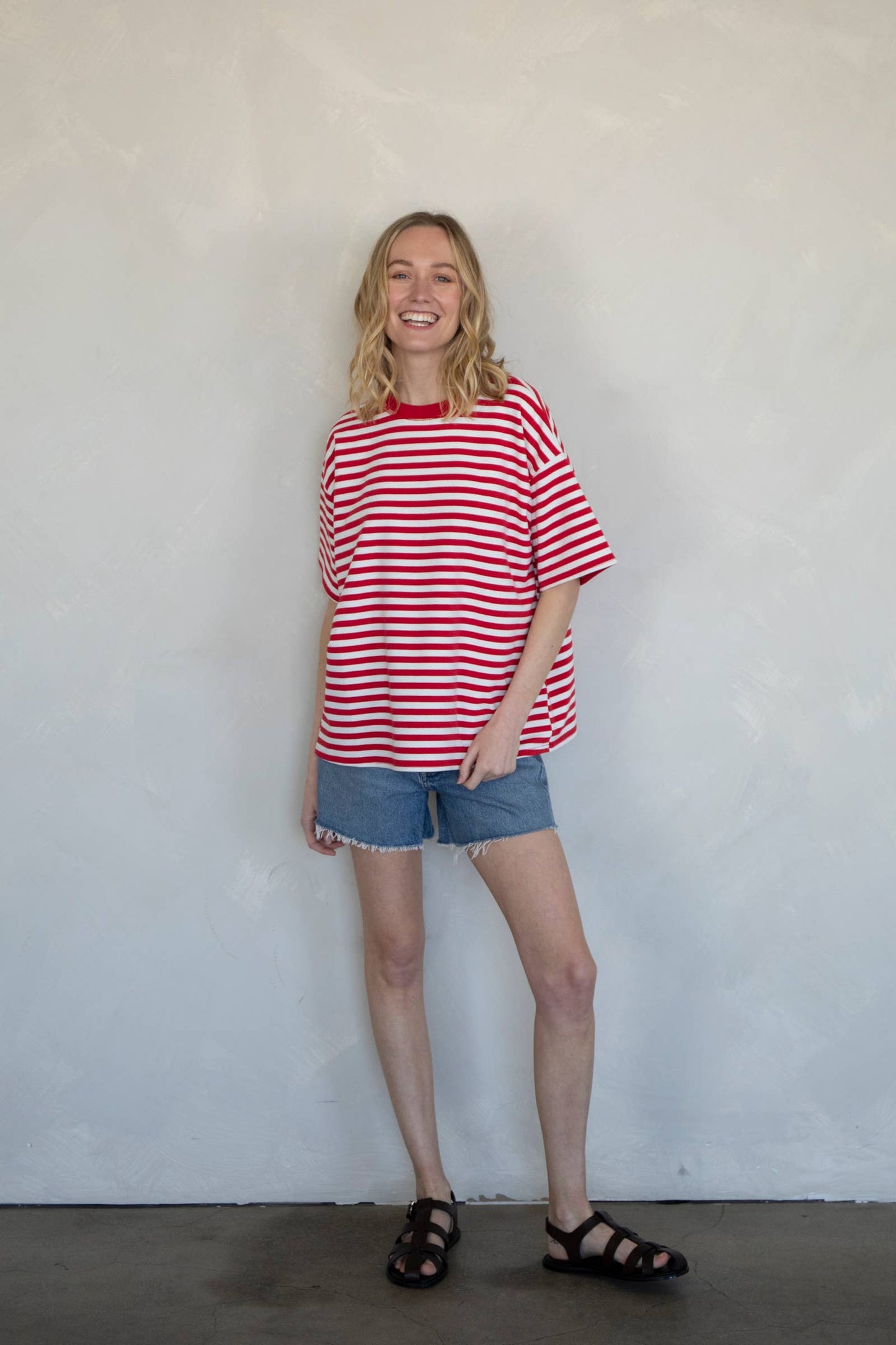 Cassandra Striped Tee