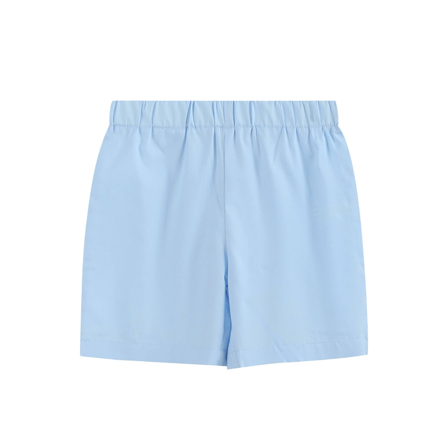 Blue Easter Smocked T-Shirt and Shorts Set