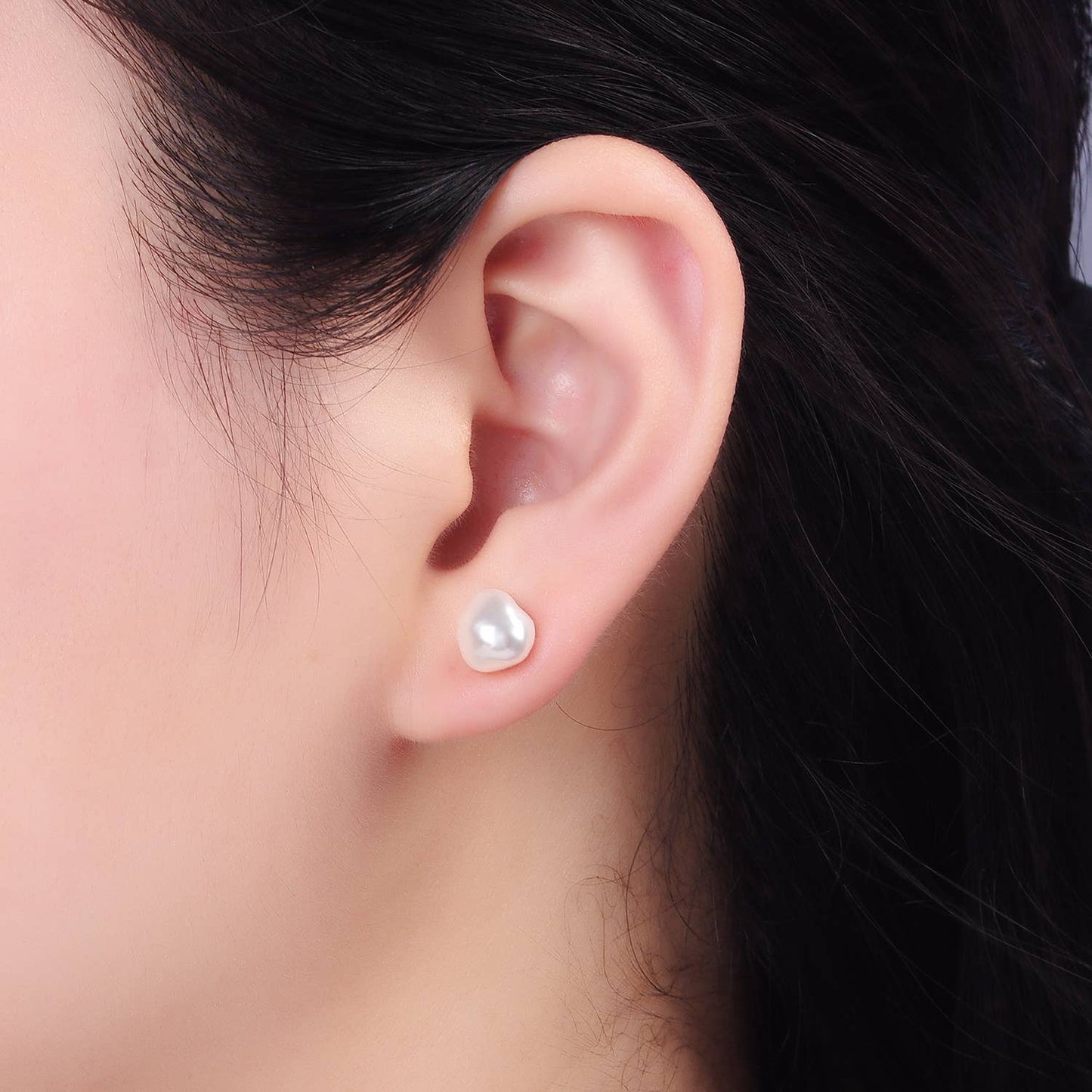 Pearl Stud Earrings