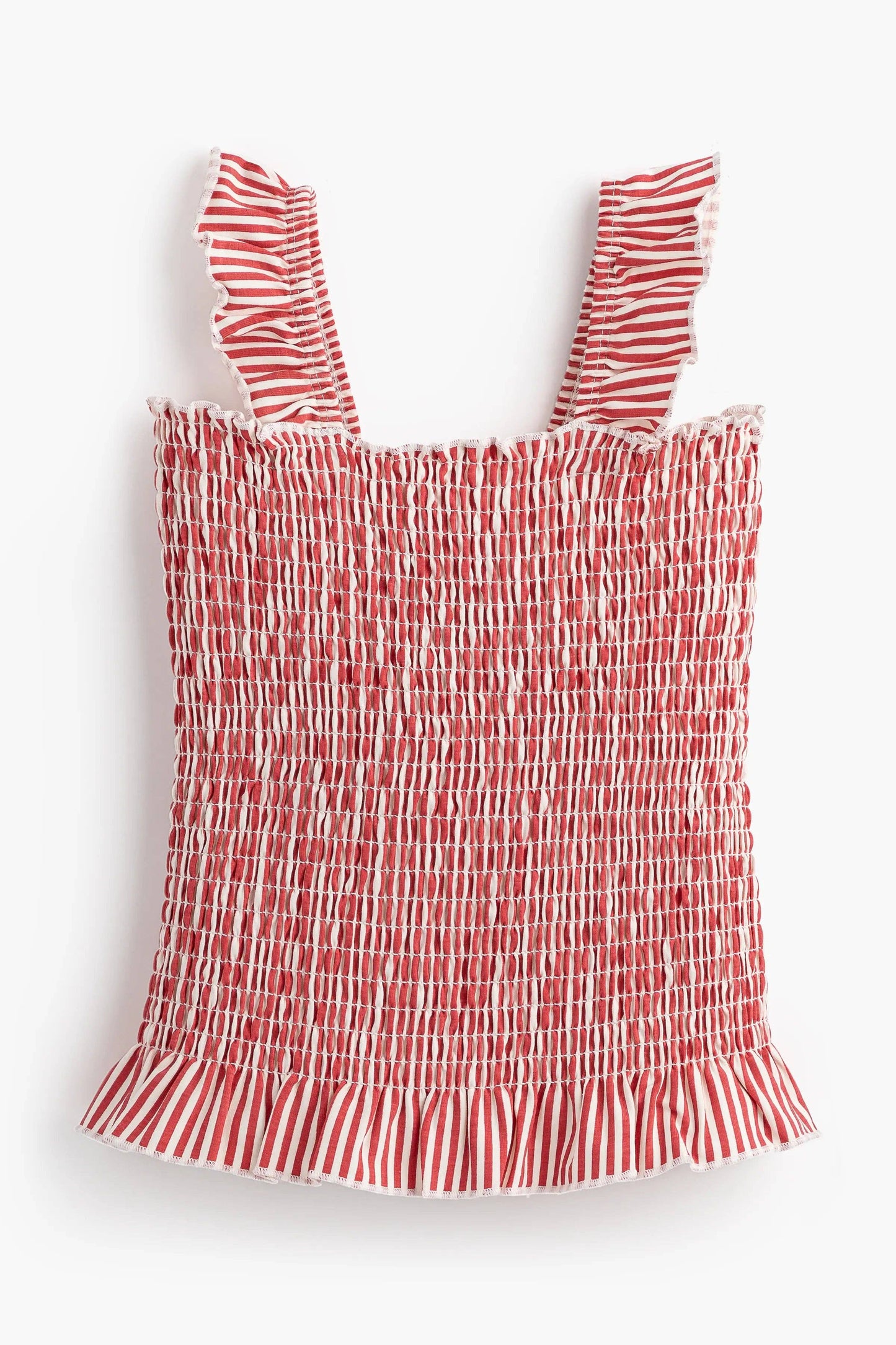 Smocked Top + Ruffle Short