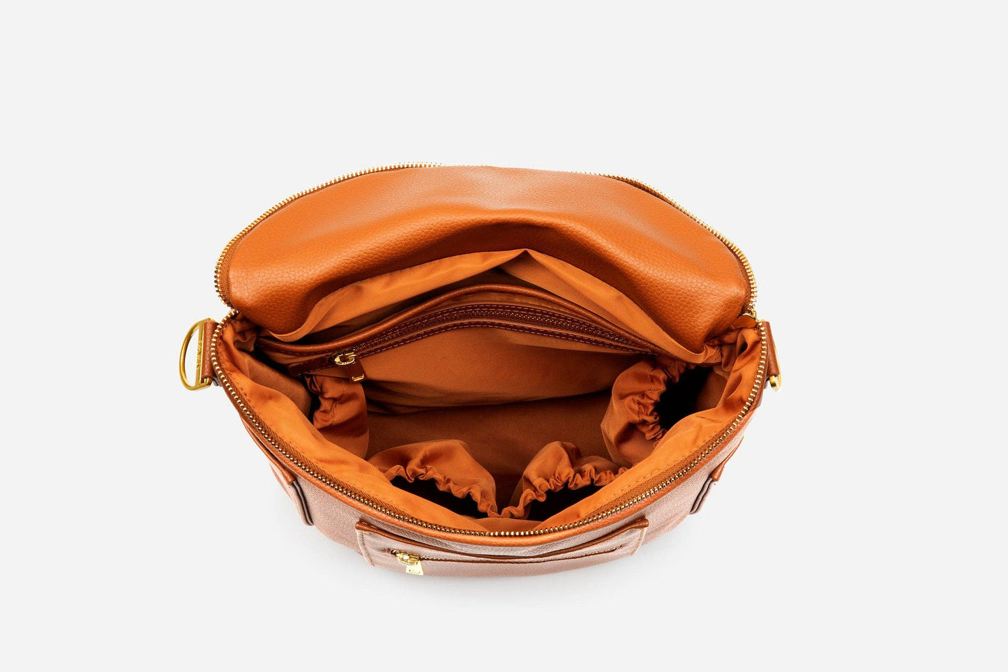 The Mini - Faux Leather Diaper Bag