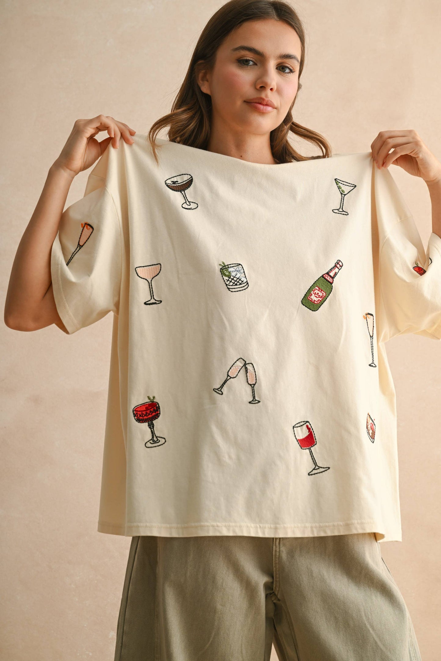 Callie Embroidered T-Shirt