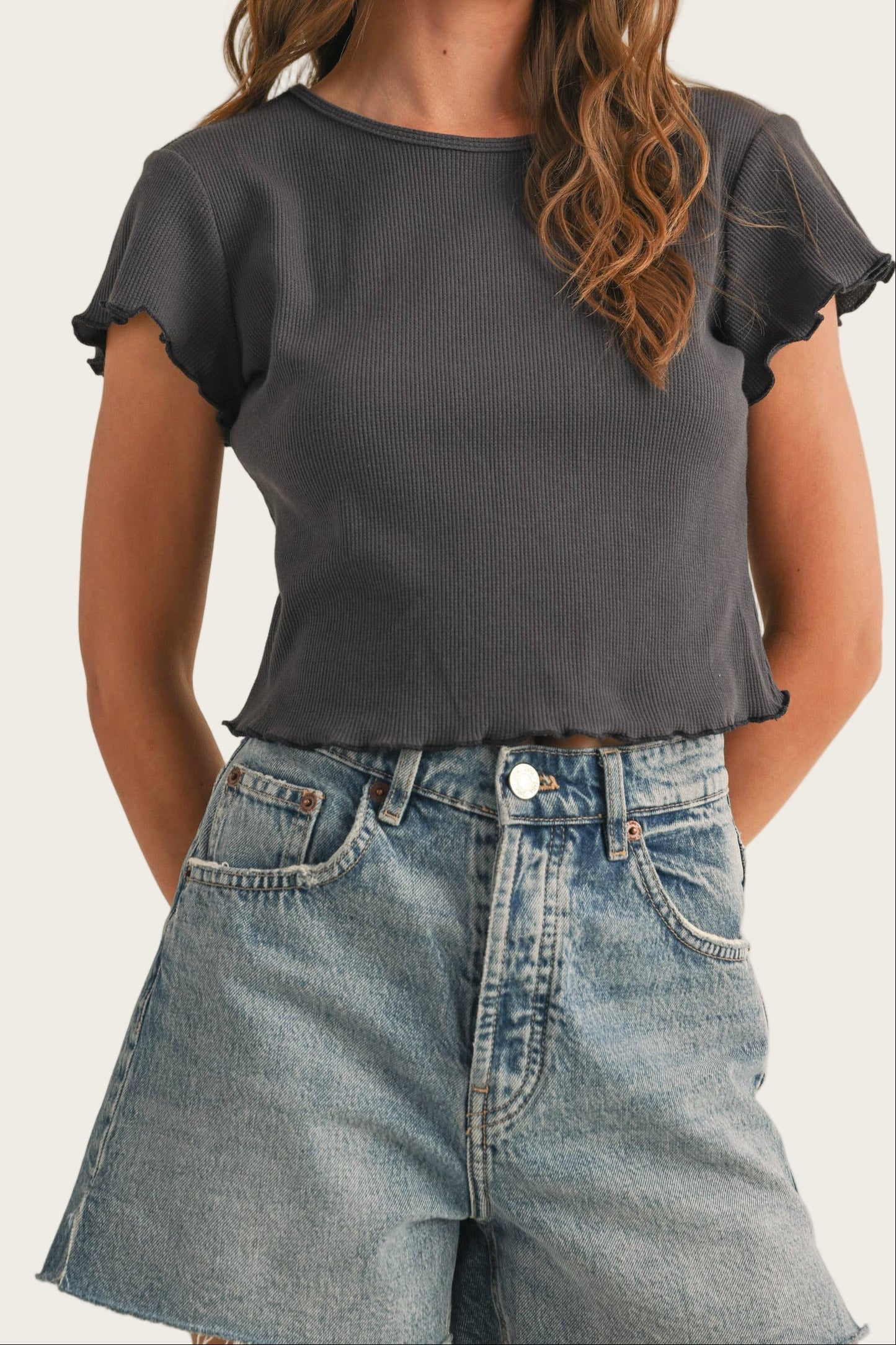 Mini Waffle Tee | Multiple Colors