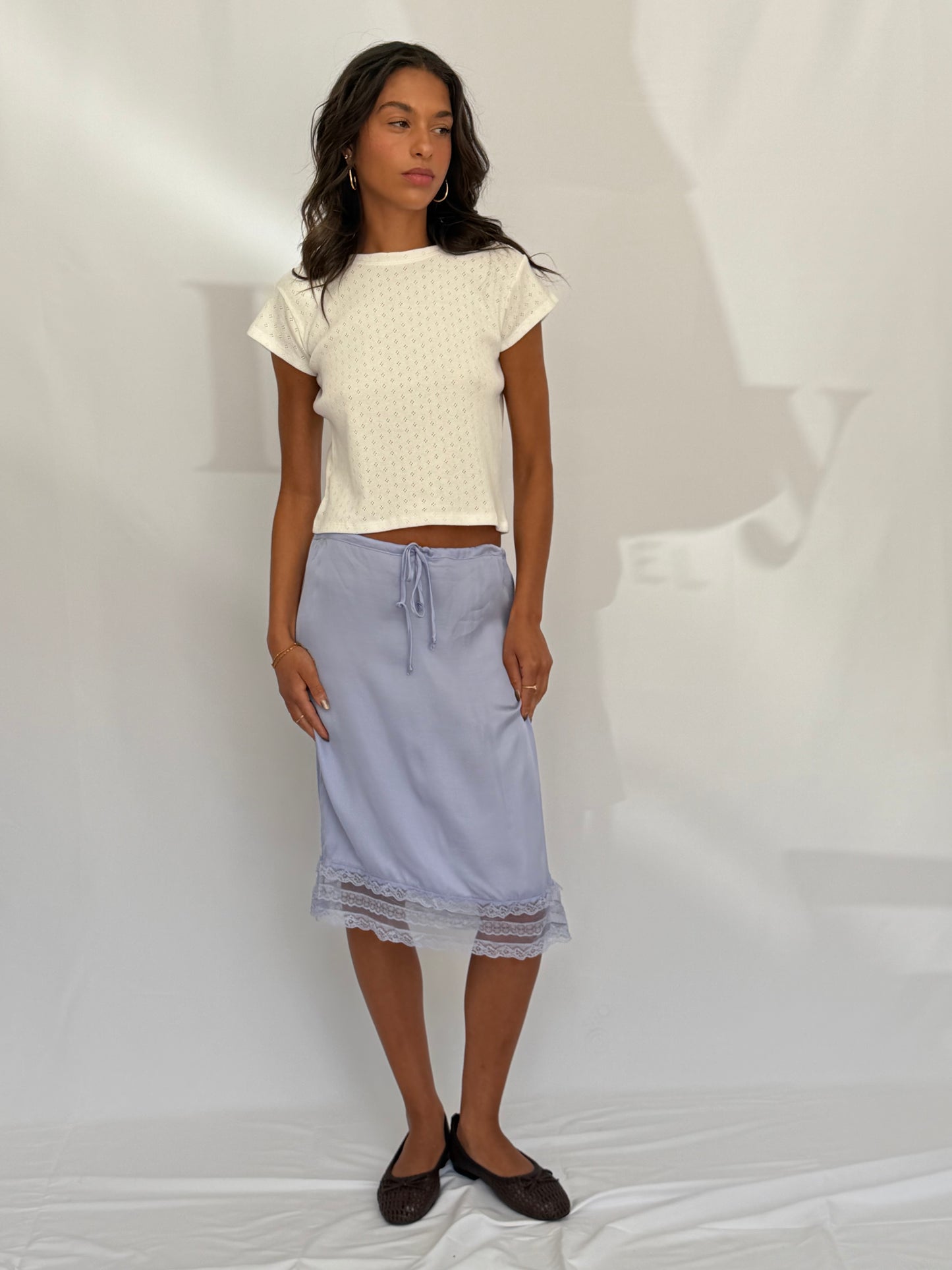 Lyra Satin Skirt