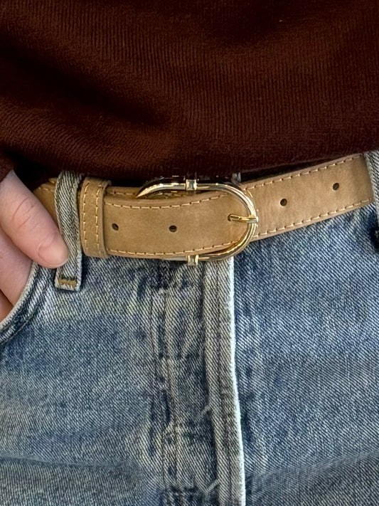 Suede Belt